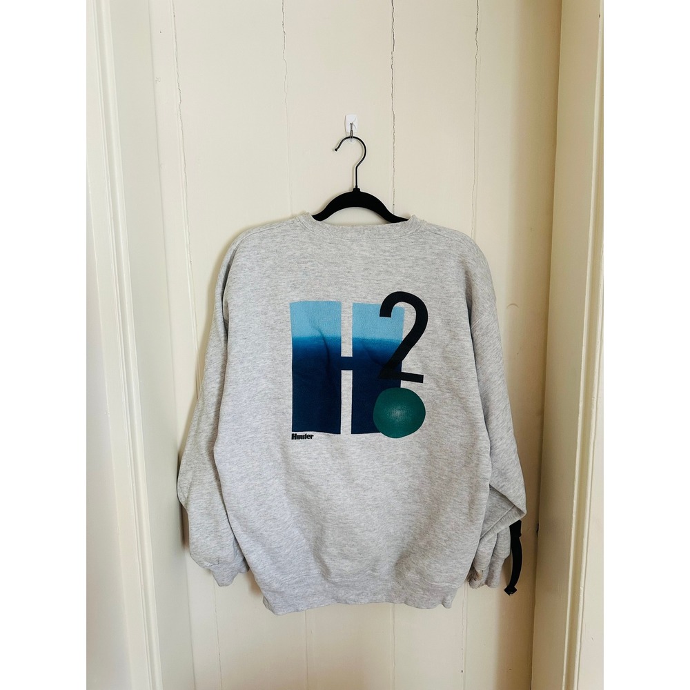 Vintage Hunter H2O Graphic Sweatshirt Mens Large‎ Workwear Crewneck